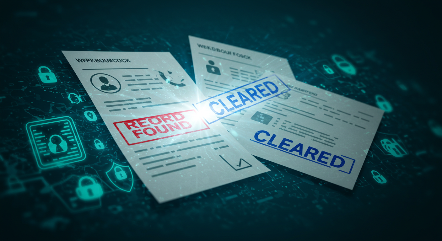 Erasing Criminal Data